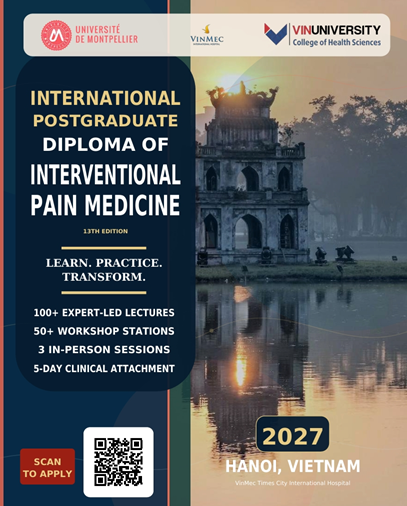 INTERNATIONAL POSTGRADUATE DIPLOMA OF INTERVENTIONAL PAIN MEDICINE, 13TH EDITION